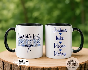 Personalized Family Cup for Mom, Custom Mama Mug, Personalized Mama Mug, Mama Mug with Kid Names, Mug Gift, Personalised Mother's Day Gift