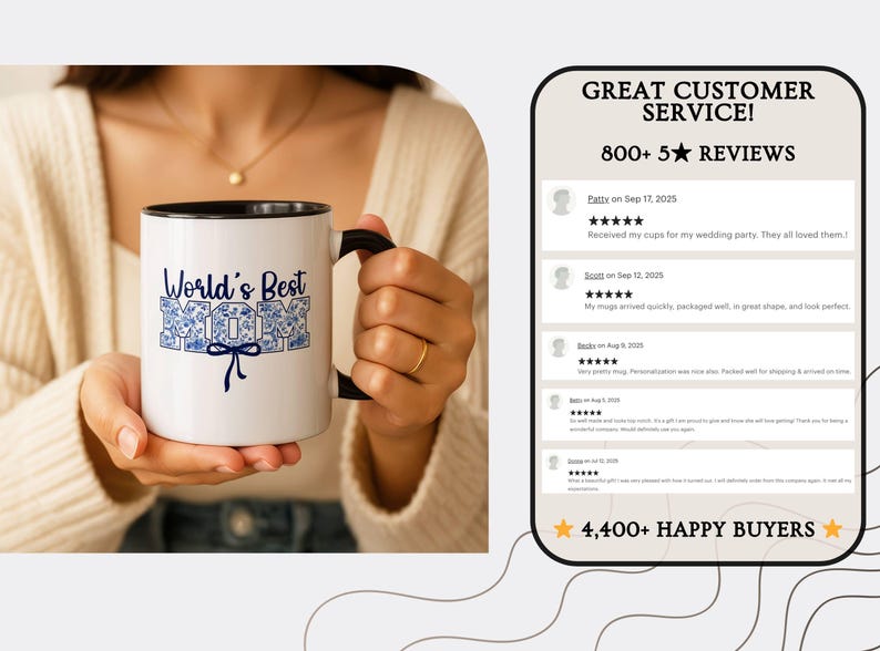 Personalized Family Cup for Mom, Custom Mama Mug, Personalized Mama Mug, Mama Mug with Kid Names, Mug Gift, Personalised Mother's Day Gift image 3