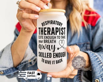 Custom Respiratory Therapy Gifts, Respiratory Therapy Mug, Personalized Name Respiratory Therapist Gift, RT Gift, Funny Respiratory Gifts