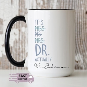 Personalized Doctor Coffee Mug, Custom Doctor Coffee Mug, Custom Doctor Gift, Future Doctor Gifts, Doctor Coffee Cup, Doctor Graduation Gift