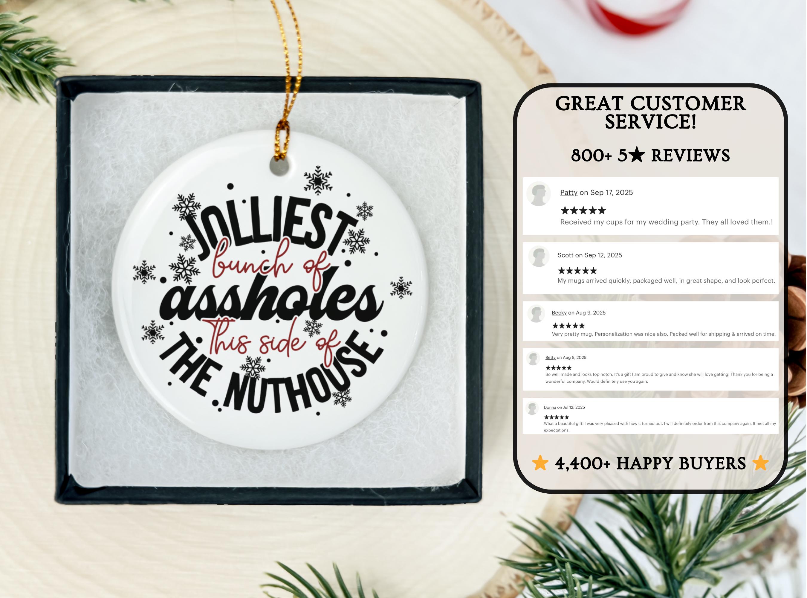 Jolliest Bunch of Assholes This Side of the Nuthouse Funny Christmas ...