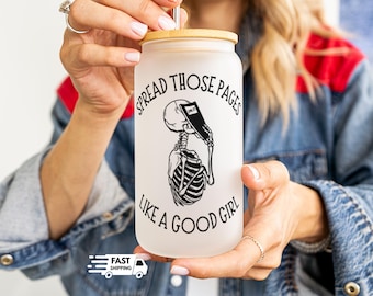 Spread Those Pages - Smut Readers Cup, Funny Reading Cup, Gift for Book Lover, Spicy Book Mug, Smut Reader Gift, Spicy Reader Gift