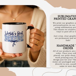 Personalized Family Cup for Mom, Custom Mama Mug, Personalized Mama Mug, Mama Mug with Kid Names, Mug Gift, Personalised Mother's Day Gift image 6