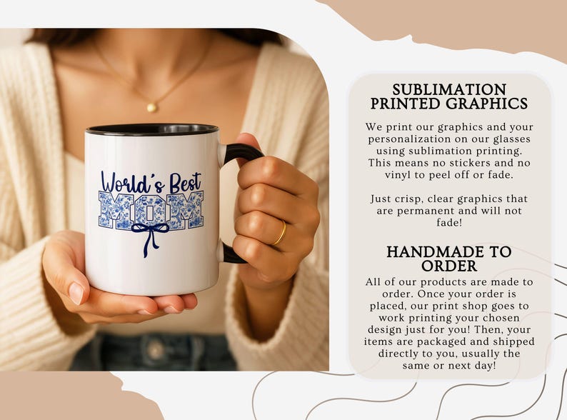 Personalized Family Cup for Mom, Custom Mama Mug, Personalized Mama Mug, Mama Mug with Kid Names, Mug Gift, Personalised Mother's Day Gift image 6