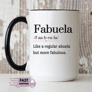 Custom Abuela Mug, New Abuela gift, Gift for Abuelita, Personalized Abuela Gift, Abuela Christmas Present, Spanish Grandma, Gift for abuela
