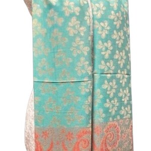 Scarf Shawl Wrap Gift Floral Pattern Souvenir Stylish Scarf Accessory
