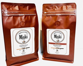 Colombian coffee, Decaf, roasted coffee, Miski coffee, single origin, quality, coffee beans, quality coffee, coffee.
