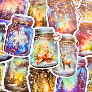50 Aesthetic Bottles Stickers (3) Sticker Pack for Laptops, Skateboards, Phones, Rewards, Kids, Water Bottles, Bikes