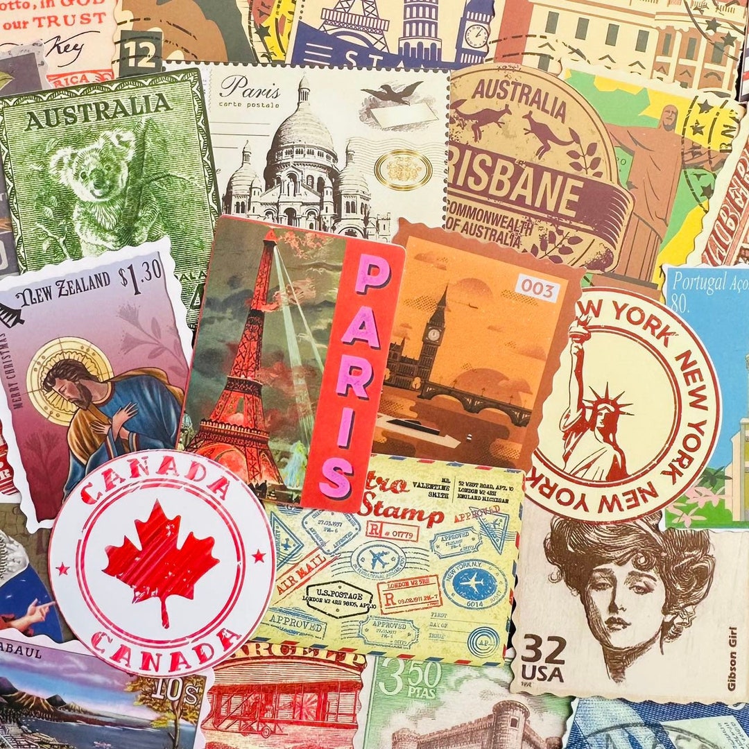 Sign Stamp Sticker 50 PCS Stamps Stickers for Laptops, Skateboards, Phones, Rewards, Water ...