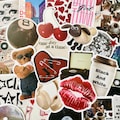 50 The Pinterest Girl Sticker Pack (2), Downtown Girly Aesthetic Coquette Stickers, Kindle, Phone & Laptop Set product logo