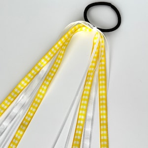 Yellow Mellow Rally Ribbon/Hair Ribbon/Hair Tie