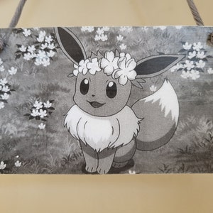 Eevee hanging small plaque