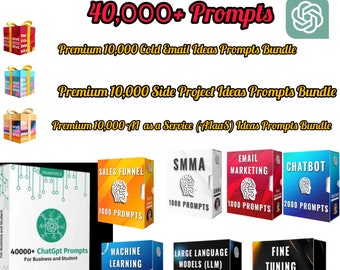 Ultimate ChatGPT Prompts Collection - 40,000 Writing Ideas Bundle