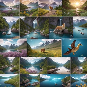 1000 Nature Reel Bundle Stunning Scenes NatureReel VisualStorytelling image 2