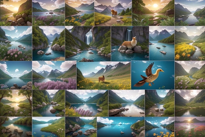 1000 Nature Reel Bundle Stunning Scenes NatureReel VisualStorytelling image 2