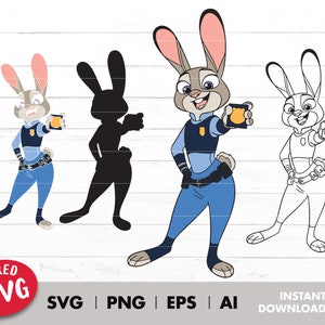 LAYERED SVG Rabbit Svg Png Jpg Eps svg files for cricut svg bundle for cricut outlined png files for sublimation Instant Download Sticker