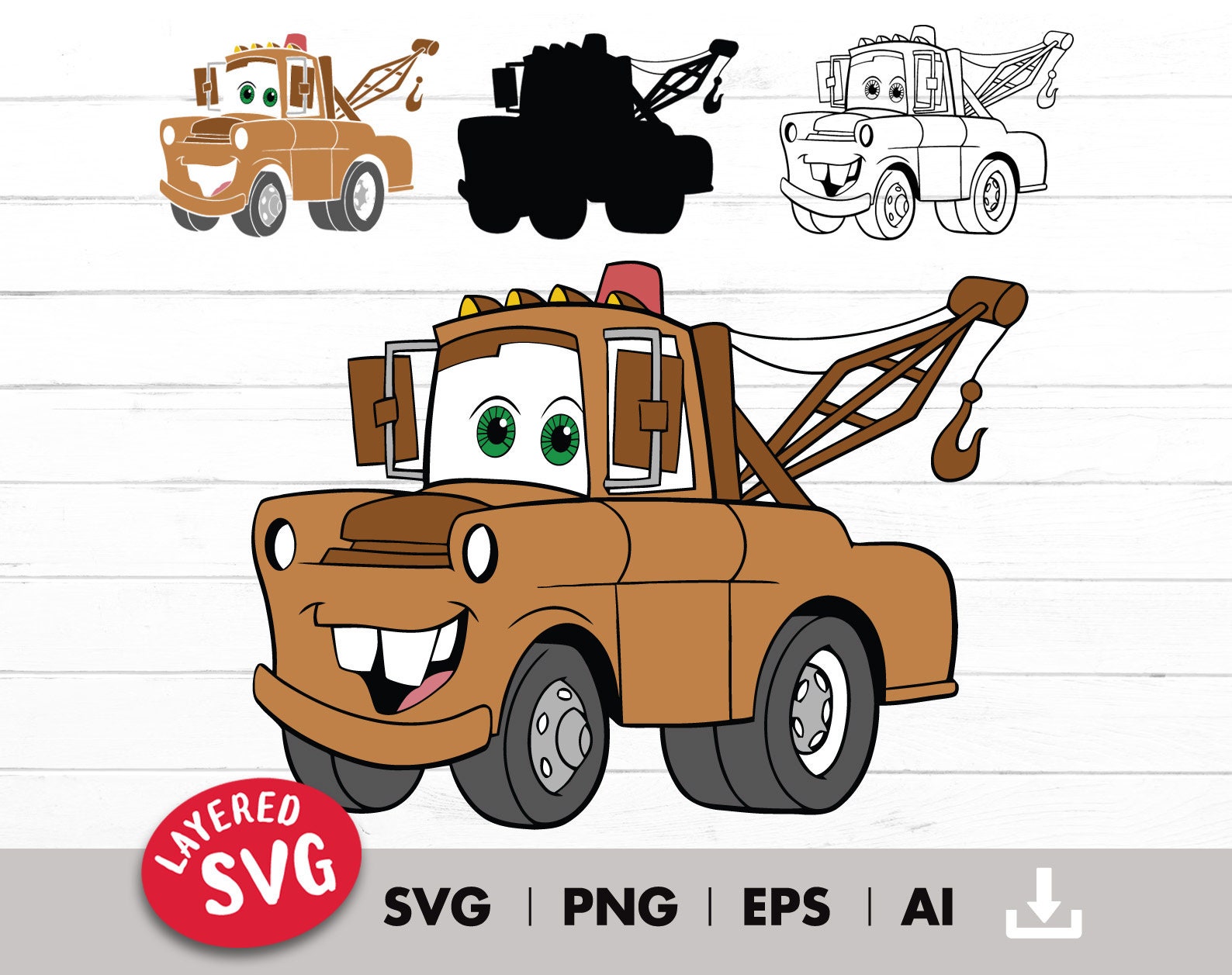 Tow Mater Svg -  Canada