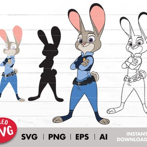 LAYERED SVG Rabbit Svg Png Jpg Eps svg files for cricut svg bundle for cricut outlined png files for sublimation Instant Download Sticker