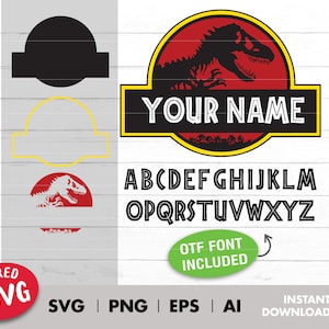 Dinosaurus SVG, svg, silhouetgesneden bestand, Svg-bestand, Cricut, tekenfilm, babyfeestje, PNG, Instant Download, SVG, dinosaurusverjaardag