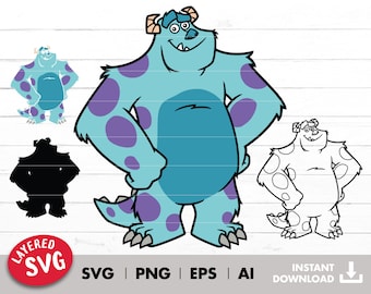 Monster party svg, Layered by color svg, Svg file, Svg iron on transfer, tshirt sublimation, vinyl transfer, png, outlined, digital download