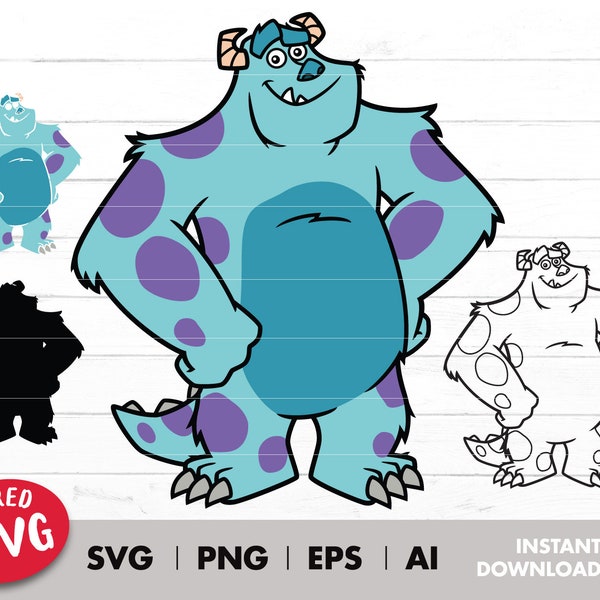 Sully Svg - Etsy UK