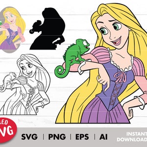 Princess svg, Layered by color svg, Svg file, Svg iron on transfer, tshirt sublimation, vinyl transfer, png, outlined, digital download