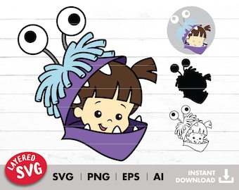 Monsters svg, Layered by color svg, Svg file, Svg iron on transfer, tshirt sublimation, vinyl transfer, png, outlined, digital download