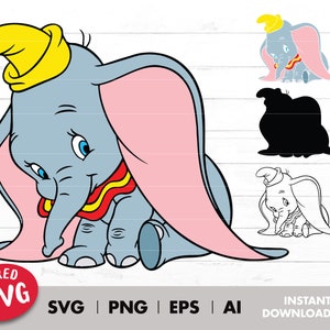 Baby Elephant svg, Layered by color svg, Svg file, Svg iron on transfer, tshirt sublimation, vinyl transfer, png, outlined, digital download