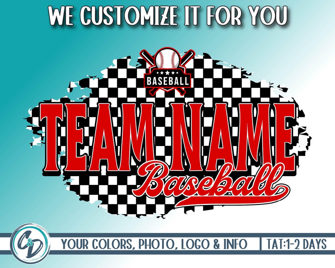 New Baseball Trending Custom Team Design, Baseball Custom Mascot PNG ...