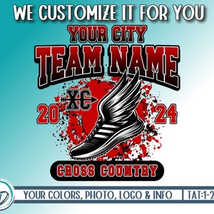 Custom Cross Country Design, Cross Country Shirt Design, Customized Cross Country PNG, Cross Country Personalized PNG, We Customize For You