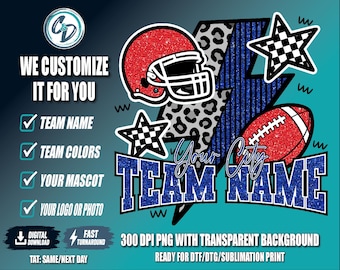 Custom Glitter Cheer Shirt Design | Personalized Cheer Team Spirit Wear | Mascot Cheerleader Graphic | School Cheer Squad Shirt Design
