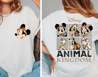 Custom Disney Animal Kingdom Mickey Minnie Comfort Colors Shirt, Disney Animal Kingdom Safari Mode Shirt, Disney Family Animal Kingdom , BP