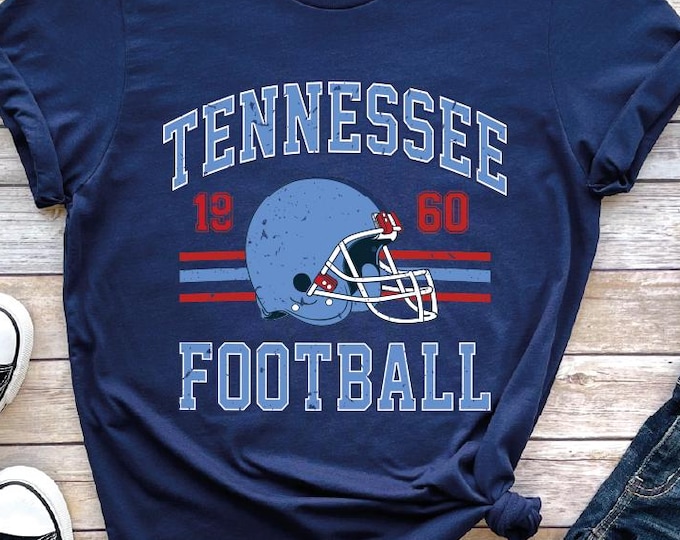 Vintage Tennessee Football Shirt, Tennessee Shirt, Tennesse Football Shirt, Game Day Tennessee, Tennessee Graphic, Retro Tennessee Helmet