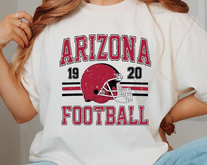 Vintage Style Arizona Football Shirt, Arizona Shirt, Arizona Football Shirt, Sunday Football, Game Days Football Fans Shirt, Football Shirt