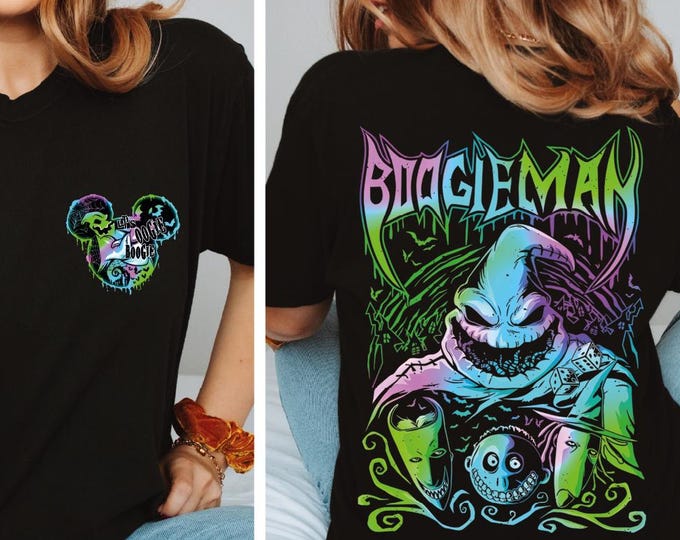 Boogie Man Shirt, Halloween Boogie Shirt, The Nightmare Before Christmas, Oogie Boogie Shirt, Boogieman Tee, Family Halloween Party 2025, BP