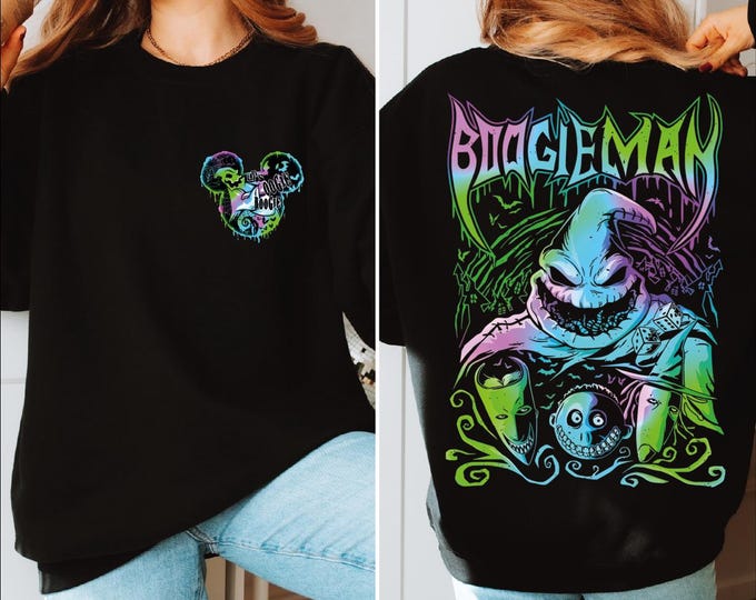 Boogie Man Sweatshirt, Halloween Boogie Sweater, The Nightmare Before Christmas, Oogie Boogie Hoodie, Family Halloween Party 2025, BP