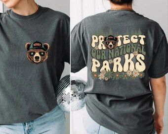 Comfort Colors National Parks Shirt: Environmental Activism Tee