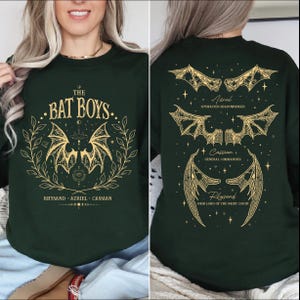 The Bat Boys Sweatshirt, Vintage Acotar Bookish Sweater, Bat Boys Wings Hoodie, A Court of Thorn Roses Sweater, Gift For Bookworm Hoodie,BP
