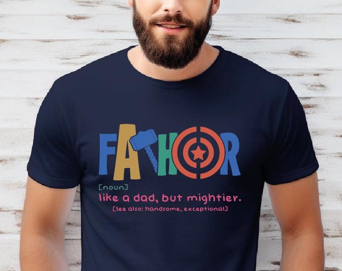 Fathor Shirt, Funny Dad Shirt, Grandpa T-shirt, Fathers Day Comfort Colors Shirt, Husband Appreciation Day, Birthday Gift for Grandpa Shirt