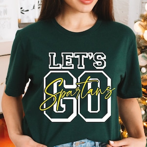 Custom Mascot Shirt, Let&#39;s Go Baseball Team Name, Custom Baseball Mascot Shirt, School Spirit Shirt, Personalized School Shirt, Matching Tee