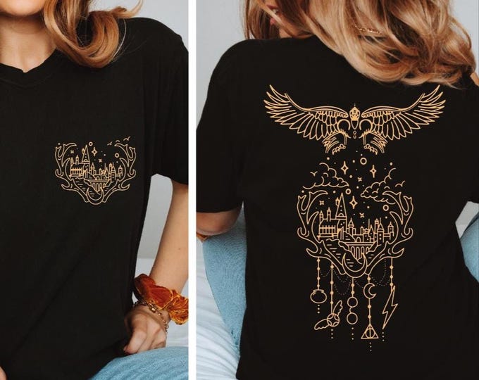 Personalized Magic Castle Shirt, Wizard School Shirt, Wizard House Shirt, Universal Studios, Magical Castle Shirt, Magical Tee, Rvnclw, BP