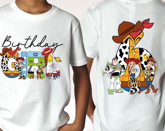Toy Story Birthday Girl Shirt, Custom Youth Shirt, Disney Birthday Girl Shirt, Toy Story Birthday Shirt, Toddler Youth Birthday Girl Tee, BP