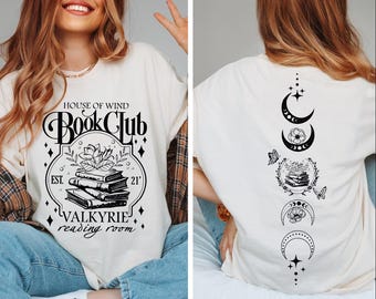 Vintage House Of Wind Book Club Shirt, Valkyrie Reading Room Tee, Night Court Sarah J Maas Shirt, Acotar Book Club, Book Lover Gift, BP