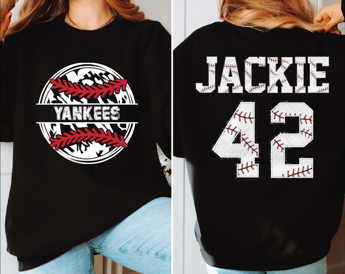 Custom Baseball Team Sweatshirt, Baseball Number Sweater, Personalized Baseball Player Name Hoodie, Baseball Gift, Baseball Mascot Gift,BP