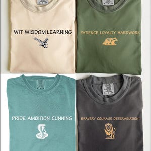 Wizarding School House Shirt, Wizarding House Shirt, Universal Vacation T-Shirt, Wizard World Gift, Vintage Wizard Houses, Universal Studios