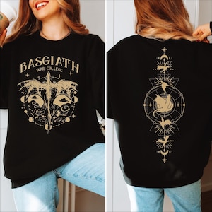 Basgiath War College Sweatshirt, Bookish Sweater, Fourth Wing Sweatshirt, Dragon Rider Hoodie, Rebecca Yoros Hoodie, Fourth Wing Sweater, BP