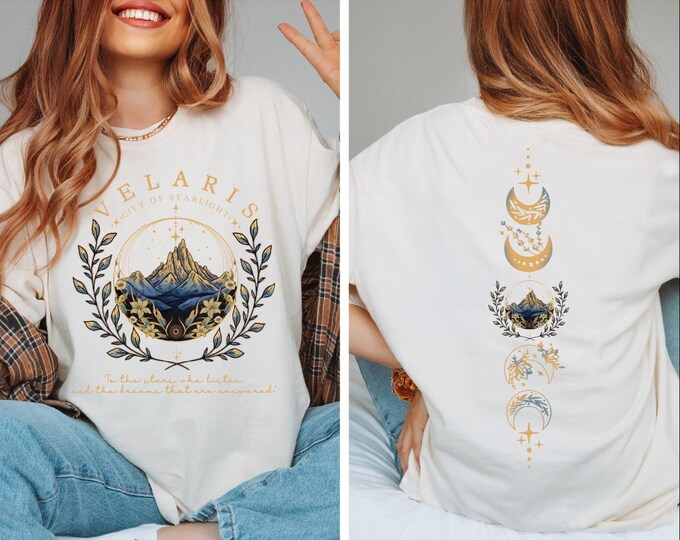 Velaris Acotar Shirt, Velaris City Of Starlight Shirt, The Night Court Shirt, SJM Merch Shirt, A Court of Thorns Roses Shirt, Booklover, BP