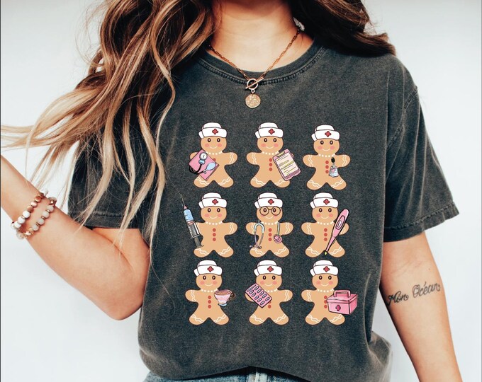 Funny Pain Scale Shirt, Christmas Nurse Shirt, Funny Christmas Shirt, Nurse Gingerbread Man Xmas Shirt, Nurse Triage Shirt, Pain Assessment