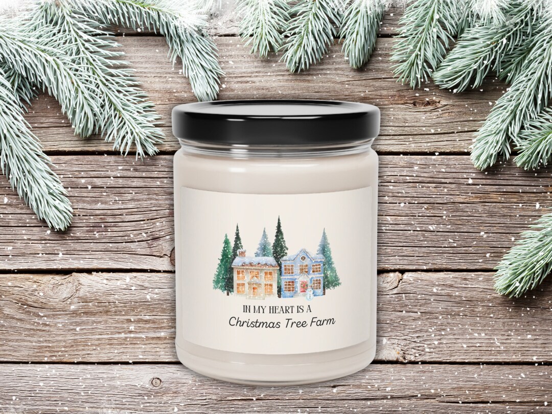 Taylor Swift Candle, Christmas Tree Farm Candle, Christmas Scented Candle, Taylor Swift Lyrics