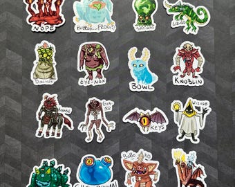 Leg End of Zilda Sticker Pack